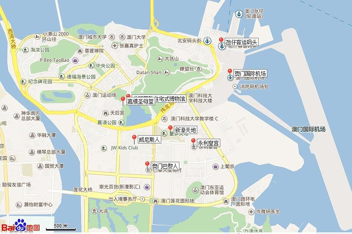 {賭波}(澳门美食地图全图)